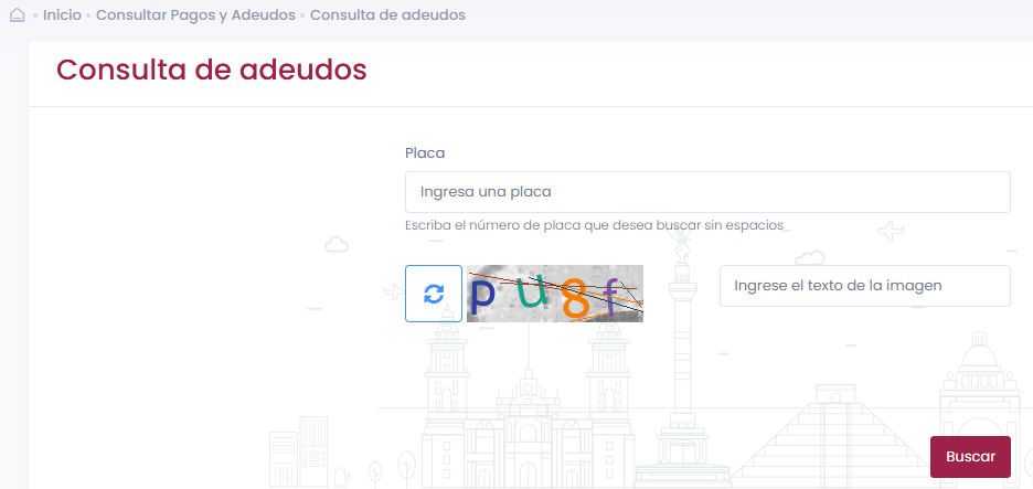 consultar adeudo vehicular cdmx