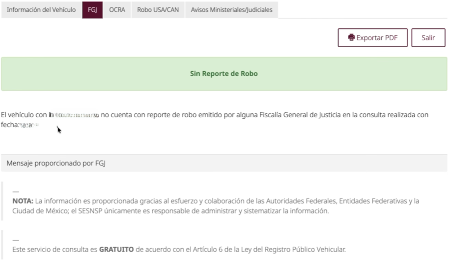 checar robo repuve
